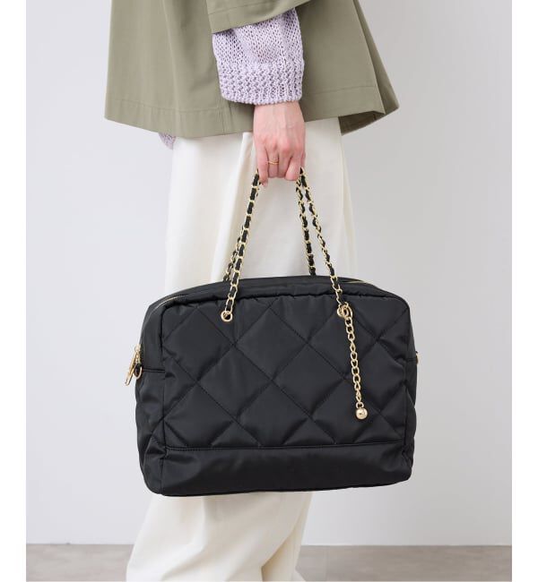 SLOBE IENA「《追加予約》OUTDOOR/アウトドア SLOBE別注 キルティング2WAYショルダーバッグ」|ショルダー・メッセンジャー|