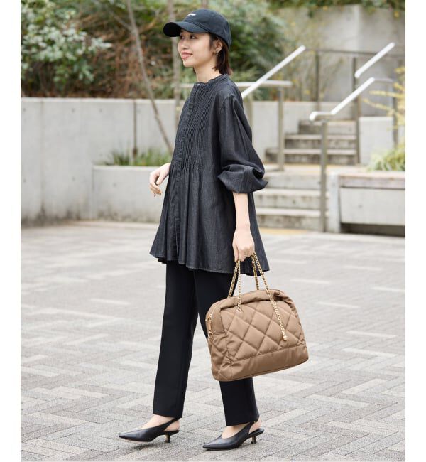 SLOBE IENA「《追加予約》OUTDOOR/アウトドア SLOBE別注 キルティング2WAYショルダーバッグ」|ショルダー・メッセンジャー|