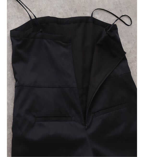 IENA「ウォッシャブル スクエアネックサロペット」|オールインワン|