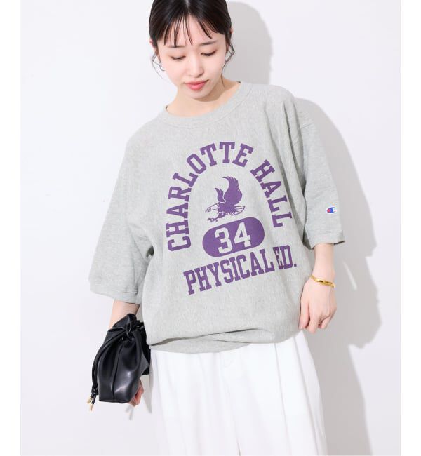 SLOBE IENA「Champion / チャンピオン 半袖スウェット C3-D004」|スウェット・ジャージ|