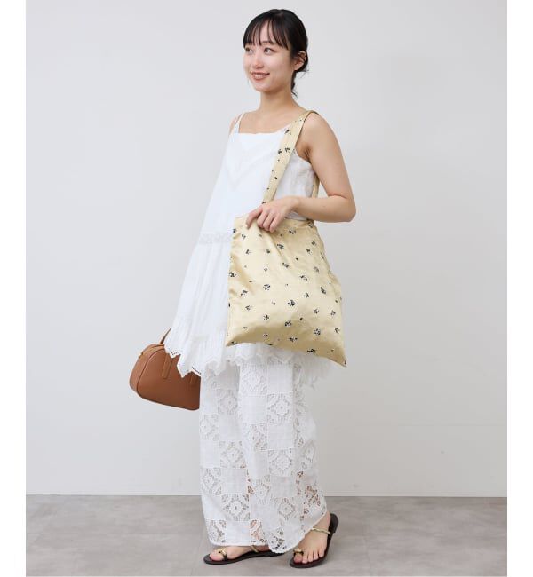 SLOBE IENA「《追加予約》コットンレースイージーパンツ」|その他|