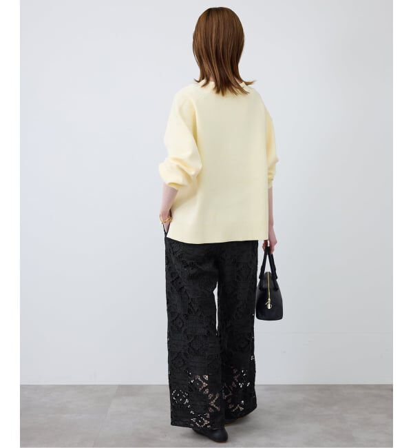 SLOBE IENA「《追加予約》コットンレースイージーパンツ」|その他|