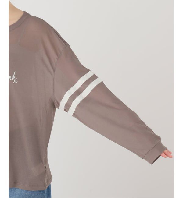 VERMEIL par iena「St.Johns 3rd club セントジョンズサードクラブ 別注 シアーLong-Tシャツ 0」|Tシャツ・カットソー|