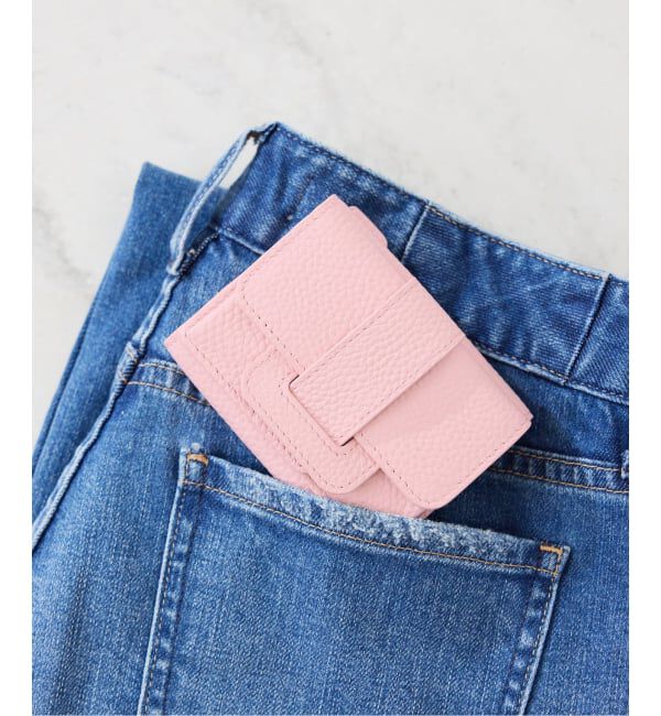 SLOBE IENA「《WEB限定/追加2予約》tov/トーヴ SLOBE別注 ミニウォレット」|財布|ピンク A