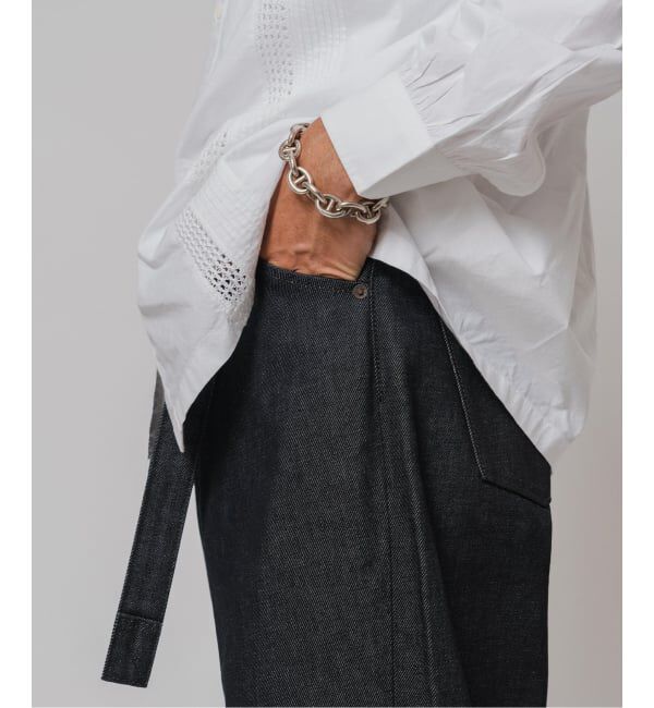 EDIFICE「《予約》LEVI&rsquo;S(R)/リーバイス(R) 別注 TWISTED BELTED デニムパンツ (L28)」|デニム|