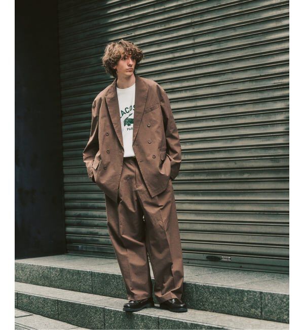 417 EDIFICE「サッカーダブル ワイドセットアップ &rdquo;ジャケット1点+パンツ1点&rdquo; の2点セット」|スーツ|