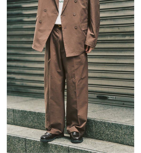 417 EDIFICE「サッカーダブル ワイドセットアップ &rdquo;ジャケット1点+パンツ1点&rdquo; の2点セット」|スーツ|