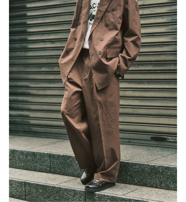 417 EDIFICE「サッカーダブル ワイドセットアップ &rdquo;ジャケット1点+パンツ1点&rdquo; の2点セット」|スーツ|