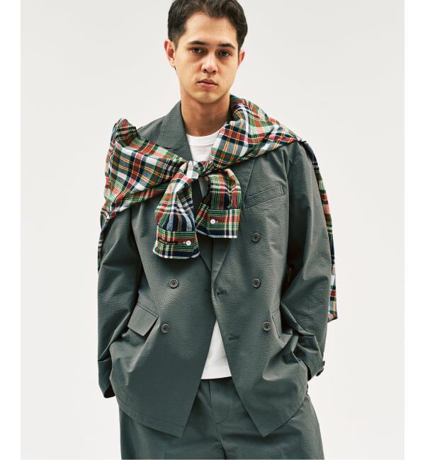 417 EDIFICE「サッカーダブル ワイドセットアップ &rdquo;ジャケット1点+パンツ1点&rdquo; の2点セット」|スーツ|