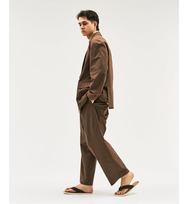 417 EDIFICE「サッカーダブル ワイドセットアップ &rdquo;ジャケット1点+パンツ1点&rdquo; の2点セット」|スーツ|