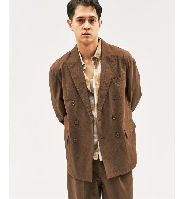 417 EDIFICE「サッカーダブル ワイドセットアップ &rdquo;ジャケット1点+パンツ1点&rdquo; の2点セット」|スーツ|