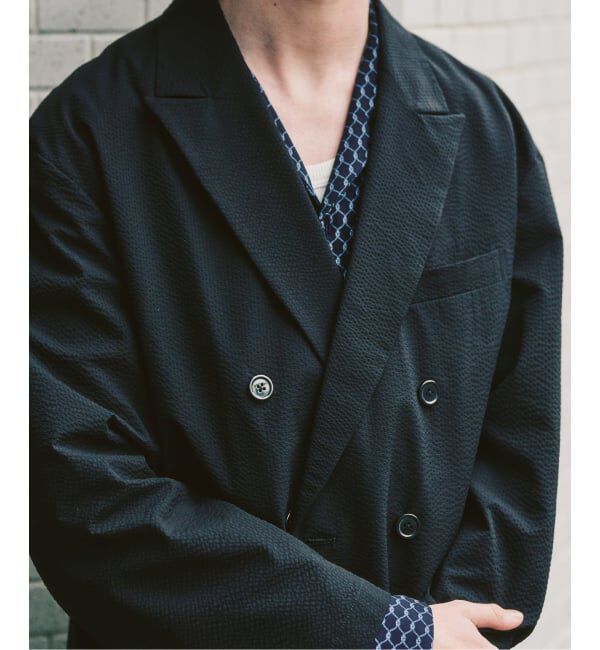 417 EDIFICE「サッカーダブル ワイドセットアップ &rdquo;ジャケット1点+パンツ1点&rdquo; の2点セット」|スーツ|