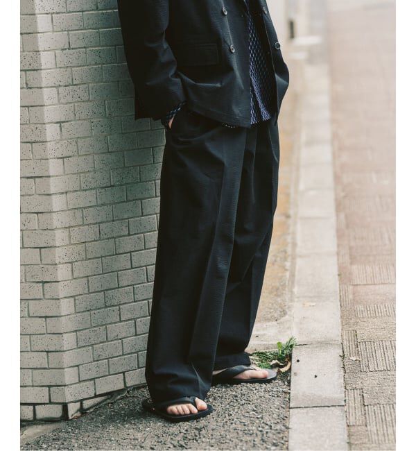 417 EDIFICE「サッカーダブル ワイドセットアップ &rdquo;ジャケット1点+パンツ1点&rdquo; の2点セット」|スーツ|