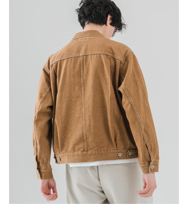 EDIFICE「COLOR DENIM トラッカージャケット」|デニムジャケット|