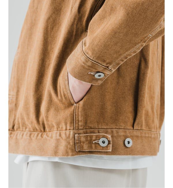 EDIFICE「COLOR DENIM トラッカージャケット」|デニムジャケット|