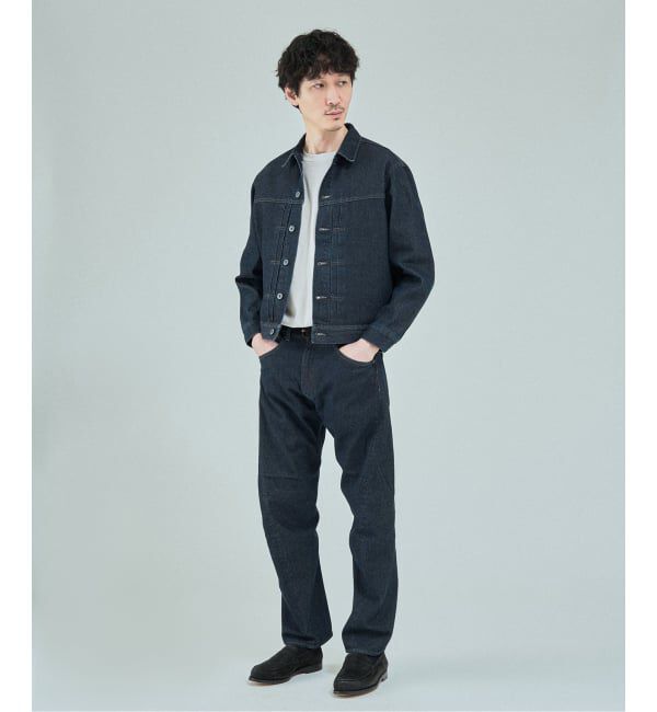 EDIFICE「COLOR DENIM トラッカージャケット」|デニムジャケット|