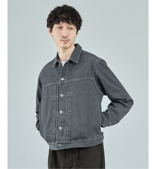 EDIFICE「COLOR DENIM トラッカージャケット」|デニムジャケット|