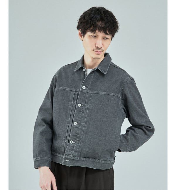 EDIFICE「COLOR DENIM トラッカージャケット」|デニムジャケット|
