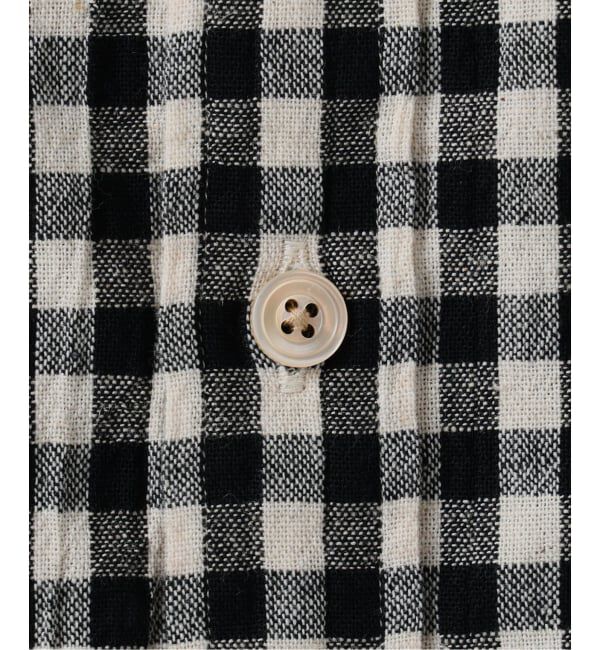 EDIFICE「コットンリネン ラウンド カラー シャツ」|シャツ・ブラウス|