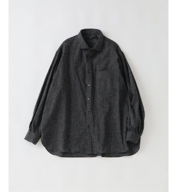 EDIFICE「コットンリネン ラウンド カラー シャツ」|シャツ・ブラウス|