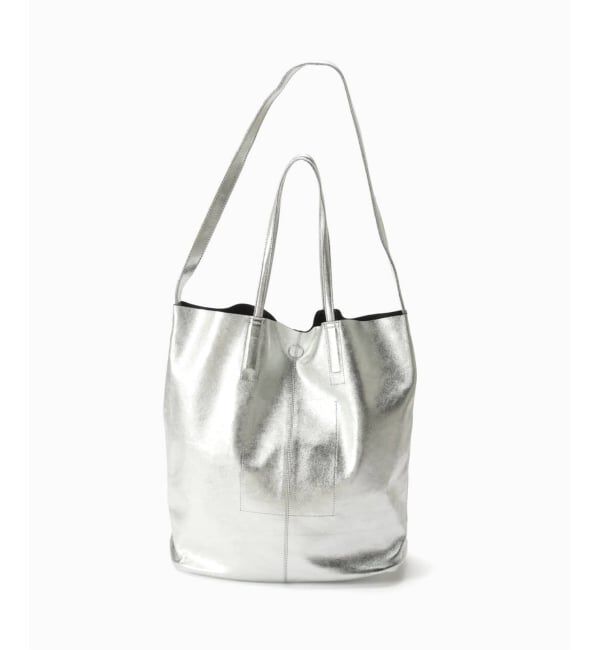 EDIFICE「MORPHEE(モルフェ) 3WAY LARGE TOTE ナッパレザーシルバー」|トートバッグ|