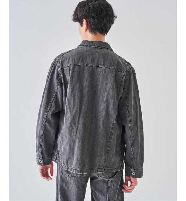 EDIFICE「SEYA.(セヤ) 別注 DOCK JACKET LINEN DENIM」|デニムジャケット|