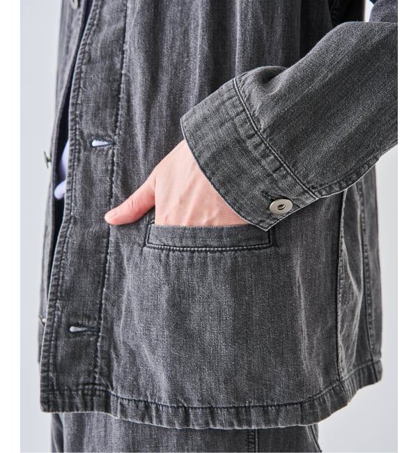 EDIFICE「SEYA.(セヤ) 別注 DOCK JACKET LINEN DENIM」|デニムジャケット|