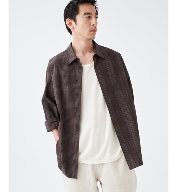 EDIFICE「ETS.MATERIAUX(マテリオ) フレンチ ワーク シャツ」|シャツ・ブラウス|