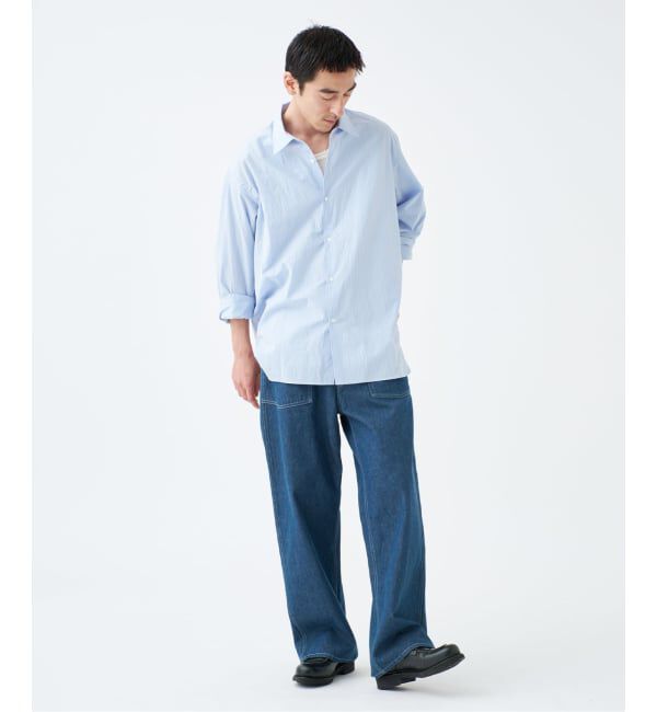 EDIFICE「ETS.MATERIAUX(マテリオ) フレンチ ワーク シャツ」|シャツ・ブラウス|