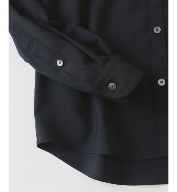 EDIFICE「WOLSTAR TWILL バンドシャツ」|シャツ・ブラウス|