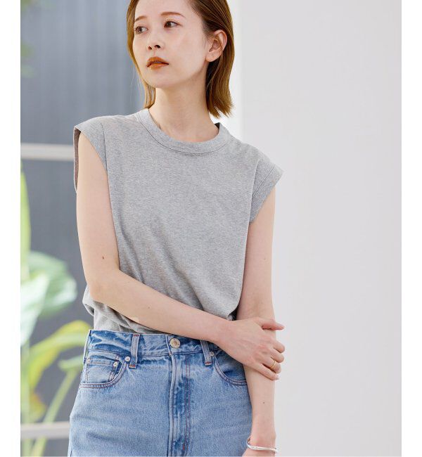 JOURNAL STANDARD「《追加3》汗ジミ防止ナノシアスリーブレス」|Tシャツ・カットソー|グレーA