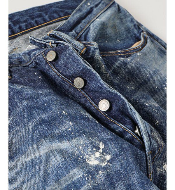 J.S.Homestead「J.S.Homestead / エイジングデニム ワイド5ポケ ペイント」|デニム|