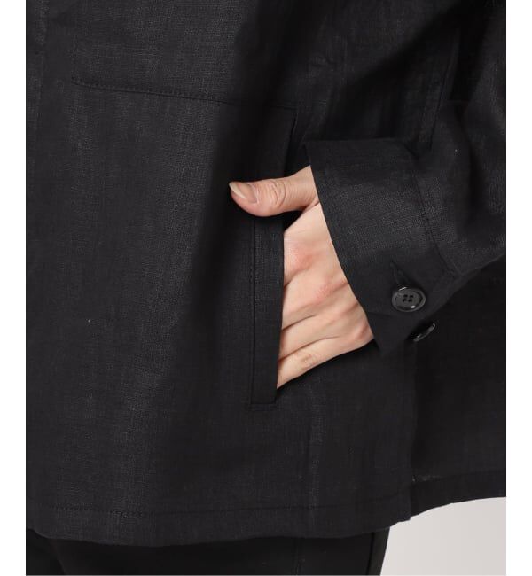JOURNAL STANDARD「《追加3》リネンミリタリージャケット」|ミリタリージャケット|