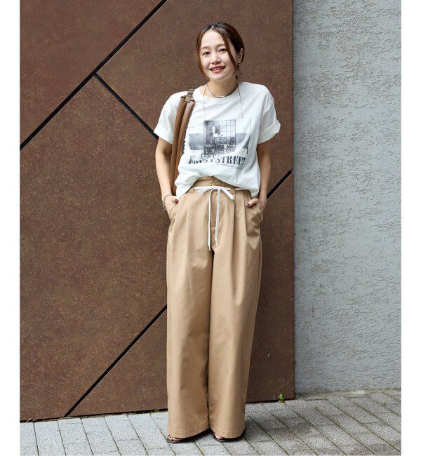 JOURNAL STANDARD「汗ジミ防止天竺プリントT」|Tシャツ・カットソー|