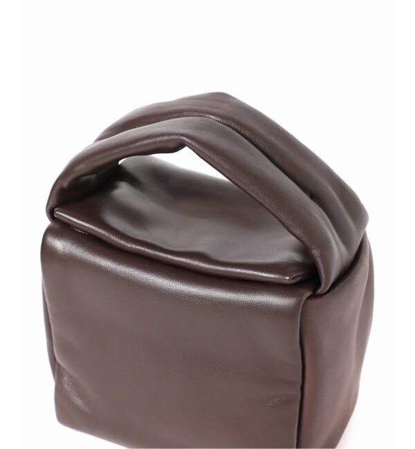 journal standard L'essage「【Bucket Baggage/バケットバゲージ】Puff Cube Small：ハンドバッグ」|ハンドバッグ|