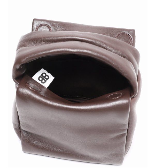 journal standard L'essage「【Bucket Baggage/バケットバゲージ】Puff Cube Small：ハンドバッグ」|ハンドバッグ|