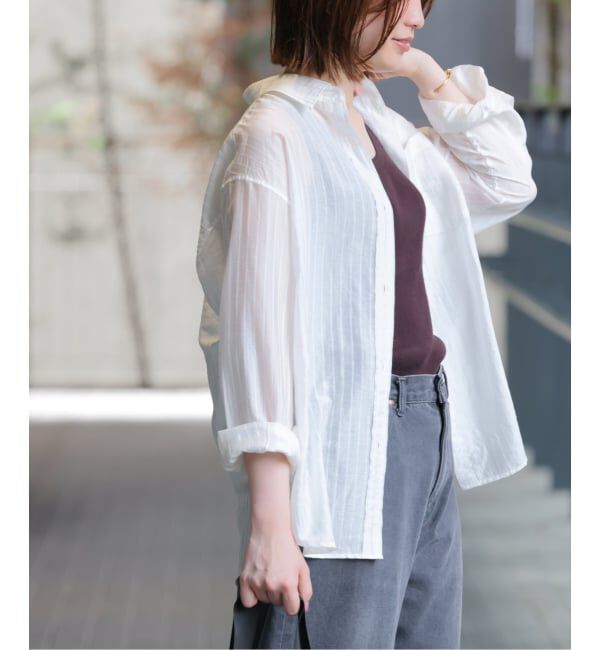 JOURNAL STANDARD relume「ダブルストライプソフトシャツ」|シャツ・ブラウス|