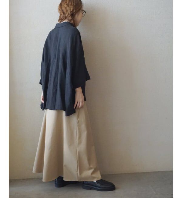 journal standard luxe「《追加》リネンキャンバス バルーンシャツ」|シャツ・ブラウス|