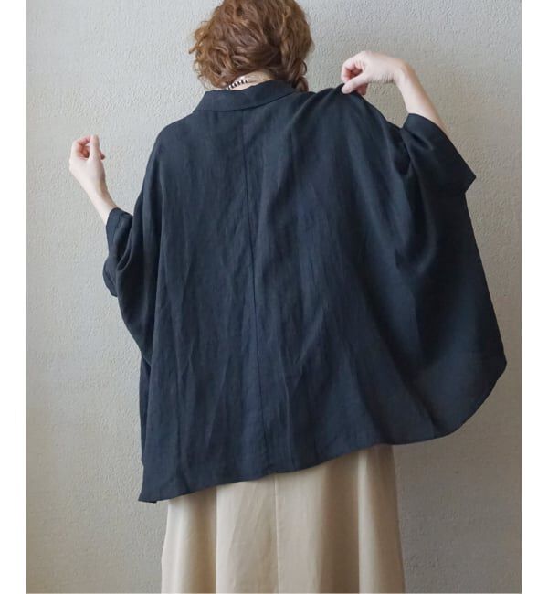 journal standard luxe「《追加》リネンキャンバス バルーンシャツ」|シャツ・ブラウス|