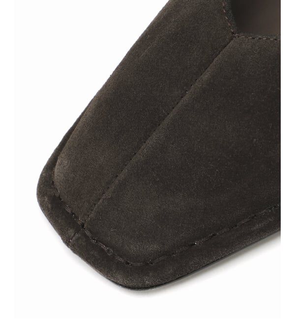 journal standard L'essage「【ALOHAS/アロハス】Sway Suede Coffee Brown Leather B：フラットシューズ」|その他|