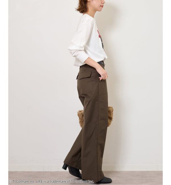 JOURNAL STANDARD relume「《追加26》ワイドベイカーパンツ」|カーゴ|