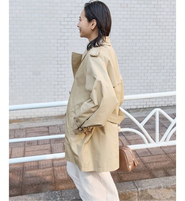 JOURNAL STANDARD「ハイカウントミディートレンチコート」|トレンチコート|