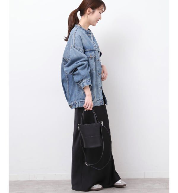 JOURNAL STANDARD relume「別注【LEVI&rsquo;S】COLLARLESS XL TRUCKER：デニムジャケット」|デニムジャケット|