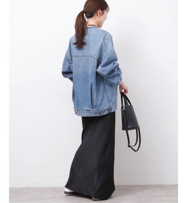 JOURNAL STANDARD relume「別注【LEVI&rsquo;S】COLLARLESS XL TRUCKER：デニムジャケット」|デニムジャケット|