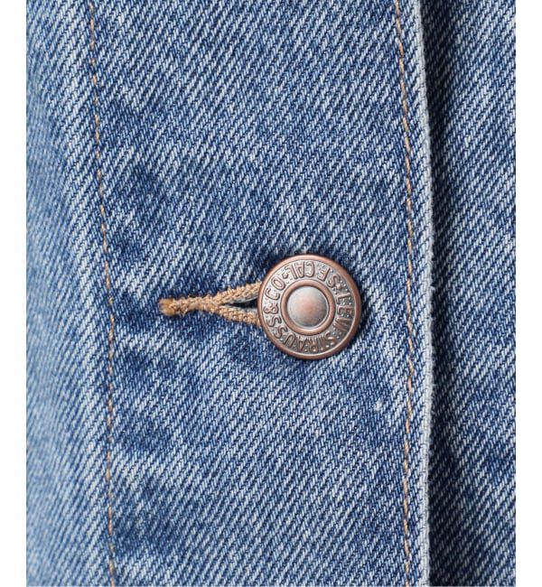 JOURNAL STANDARD relume「別注【LEVI&rsquo;S】COLLARLESS XL TRUCKER：デニムジャケット」|デニムジャケット|