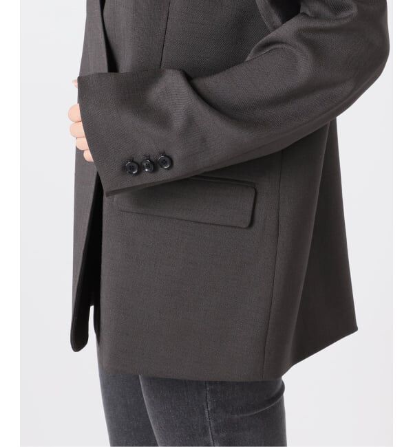 JOURNAL STANDARD relume「ダブルフロントノーカラージャケット」|ノーカラージャケット|