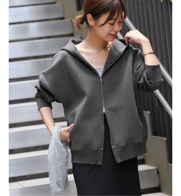 JOURNAL STANDARD relume「《WEB限定追加4》フーディーブルゾン」|パーカー|ブラック D
