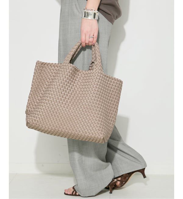 journal standard L'essage「《追加》【NAGHEDI/ナゲディ】ST BARTHS MEDIUM TOTE：トートバッグ」|トートバッグ|ベージュ