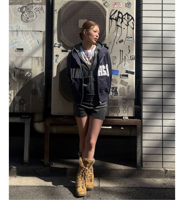 Oriens JOURNAL STANDARD「カレッジロゴフーディー」|パーカー|