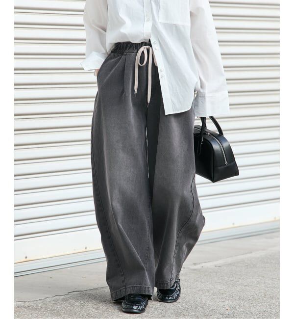 JOURNAL STANDARD「《追加》イージーデニムワイドパンツ」|デニム|